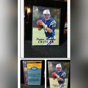 Peyton Manning 1998 Collector's  Edge First Place #135 SP RC GQ HOF